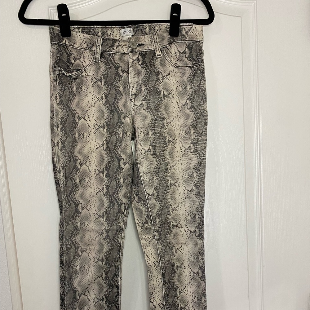 WOMENS CACHE SNAKE PRINT PANTS